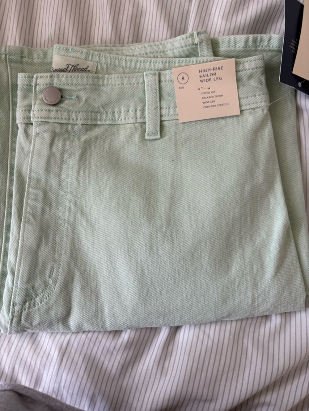 Universal Thread High-Rise Wide Leg Jeans - Mint